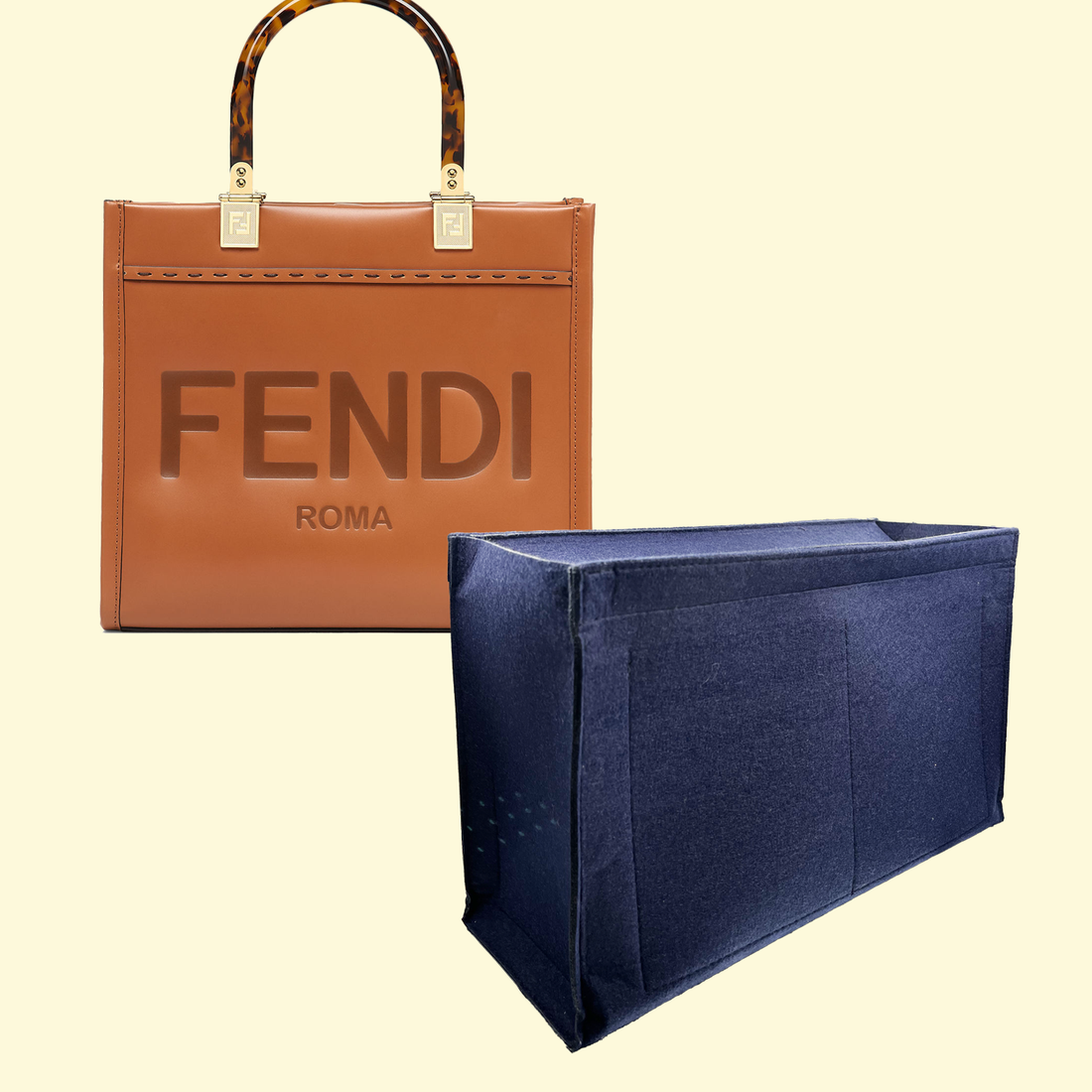 Bag Organiser for Fendi Sunshine